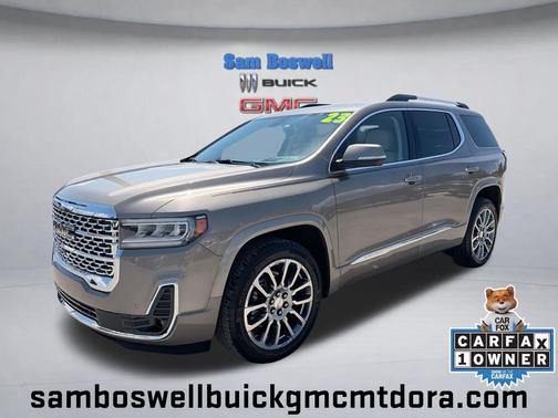 Light Stone Metallic 2023 GMC Acadia Denali