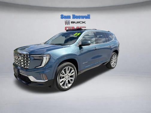Downpour Metallic 2025 GMC Acadia Denali