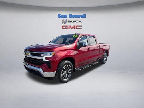 Cherry Red Tintcoat 2022 Chevrolet Silverado 1500 LT