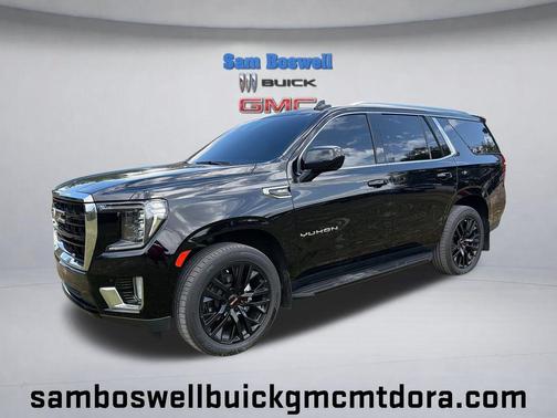 Onyx Black 2021 GMC Yukon SLE