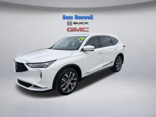 Platinum White Pearl 2024 Acura MDX Technology Package