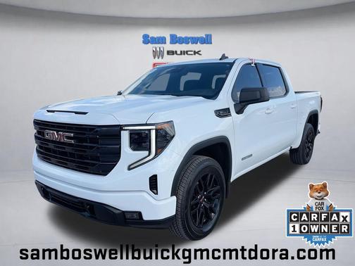 Summit White 2026 GMC Sierra 1500 Elevation