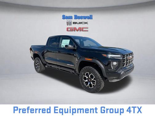Onyx Black 2026 GMC Canyon AT4X