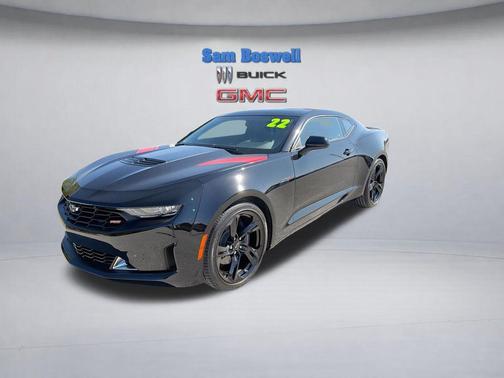 Black 2022 Chevrolet Camaro RWD Coupe LT1