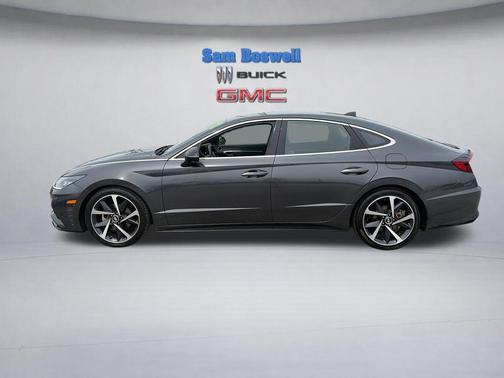 Portofino Gray 2021 Hyundai SONATA SEL Plus