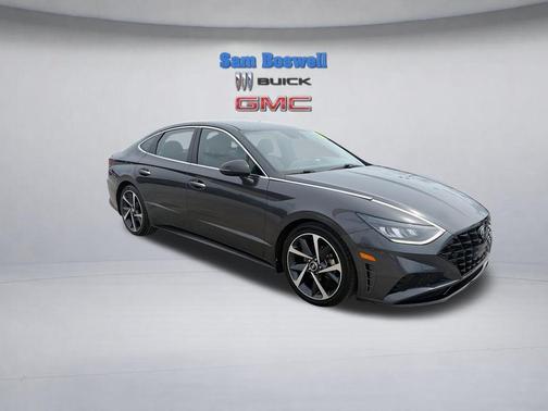 Portofino Gray 2021 Hyundai SONATA SEL Plus