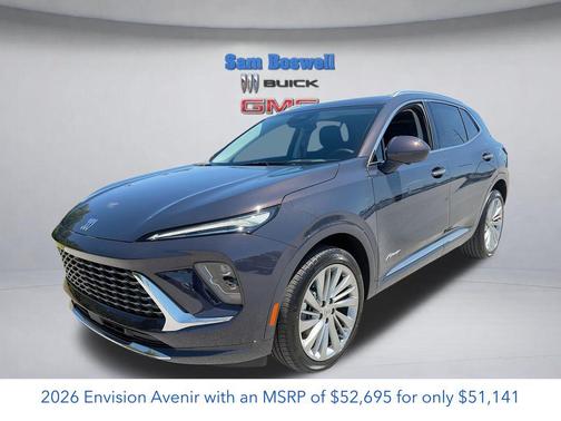 Midnight Opal 2026 Buick Envision Avenir AWD