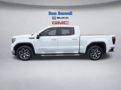 Summit White 2023 GMC Sierra 1500 SLT