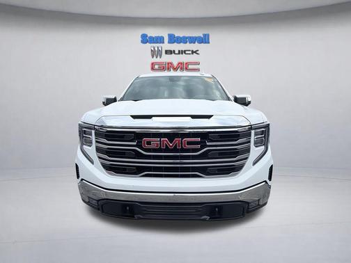 Summit White 2023 GMC Sierra 1500 SLT