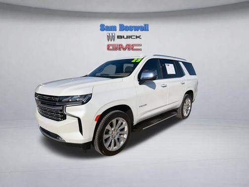 Iridescent Pearl Tricoat 2023 Chevrolet Tahoe Premier