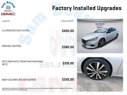 Brilliant Silver Metallic 2019 Nissan Altima 2.5 SR