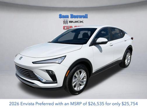 Summit White 2026 Buick Envista Preferred FWD