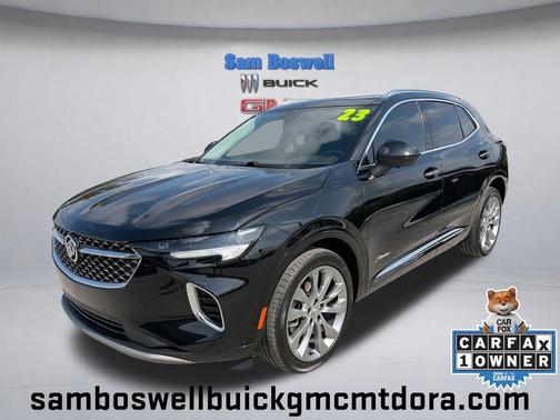 Ebony Twilight Metallic 2023 Buick Envision Avenir FWD