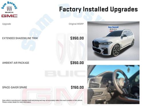 Alpine White 2020 BMW X7 xDrive40i