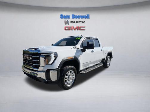 Summit White 2024 GMC Sierra 2500 SLT