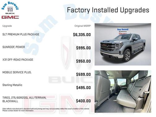 Sterling Metallic 2026 GMC Sierra 1500 SLT