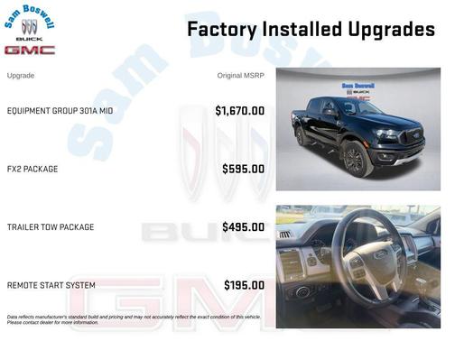 Shadow Black 2023 Ford Ranger XLT