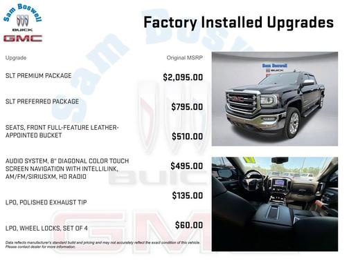 Onyx Black 2017 GMC Sierra 1500 SLT