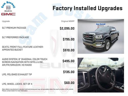 Onyx Black 2017 GMC Sierra 1500 SLT