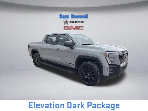Thunderstorm Gray 2026 GMC Sierra EV Standard Range Elevation