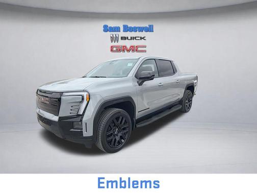 Thunderstorm Gray 2026 GMC Sierra EV Standard Range Elevation