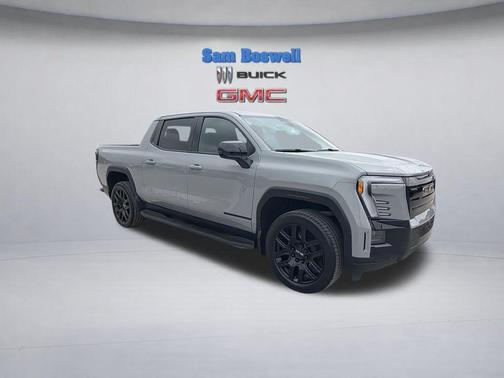 Thunderstorm Gray 2026 GMC Sierra EV Standard Range Elevation