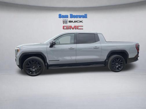 Thunderstorm Gray 2026 GMC Sierra EV Standard Range Elevation
