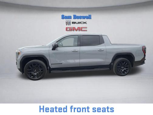 Thunderstorm Gray 2026 GMC Sierra EV Standard Range Elevation
