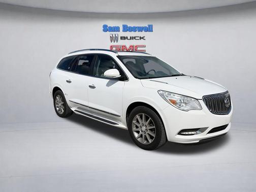 Summit White 2017 Buick Enclave Leather