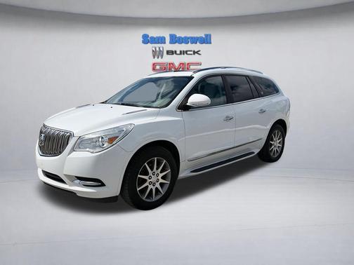 Summit White 2017 Buick Enclave Leather