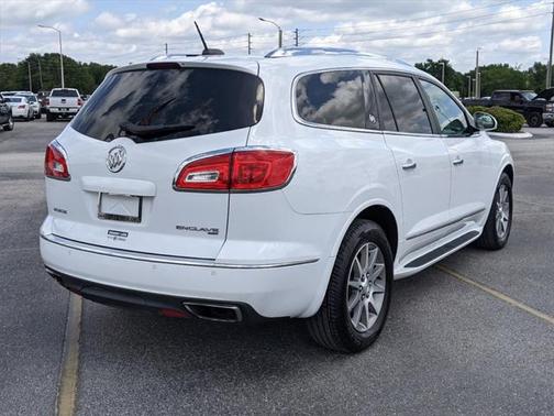 Summit White 2017 Buick Enclave Leather