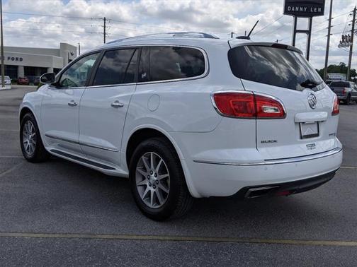 Summit White 2017 Buick Enclave Leather