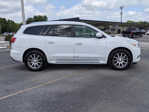 Summit White 2017 Buick Enclave Leather