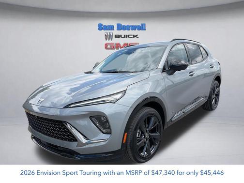 Moonstone Gray Metallic 2026 Buick Envision Sport Touring AWD
