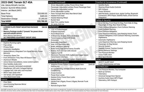 2023 GMC Terrain SLT