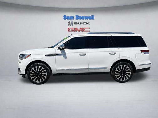 PRISTINE WHITE METALLIC 3C 2023 Lincoln Navigator Black Label