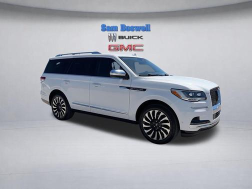 PRISTINE WHITE METALLIC 3C 2023 Lincoln Navigator Black Label