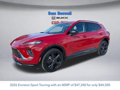 Brilliant Red 2026 Buick Envision Sport Touring AWD