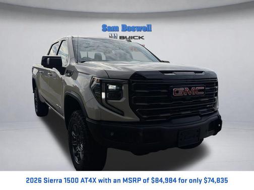 Coastal Dune 2026 GMC Sierra 1500 AT4X