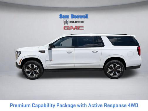 Summit White 2026 GMC Yukon XL 4WD AT4 Ultimate