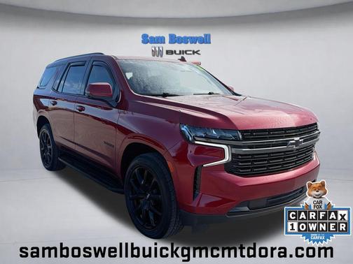 Cherry Red Tintcoat 2021 Chevrolet Tahoe 4WD RST