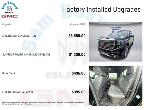 Onyx Black 2026 GMC Canyon Denali