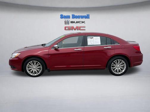 Deep Cherry Red Crystal Pearlcoat 2011 Chrysler 200 Limited