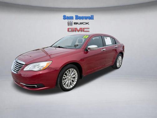 Deep Cherry Red Crystal Pearlcoat 2011 Chrysler 200 Limited