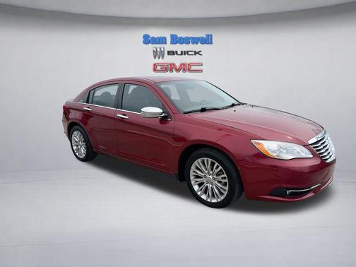 Deep Cherry Red Crystal Pearlcoat 2011 Chrysler 200 Limited