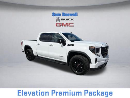 Summit White 2026 GMC Sierra 1500 Elevation