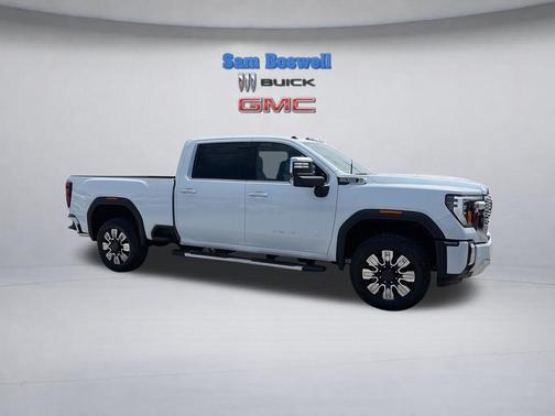 Glacier White Tricoat 2026 GMC Sierra 2500 Denali