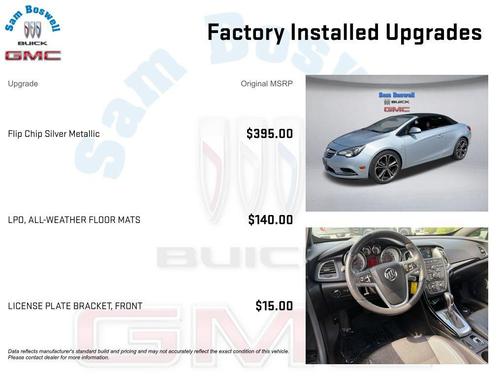 Flip Chip Silver Metallic 2016 Buick Cascada Premium