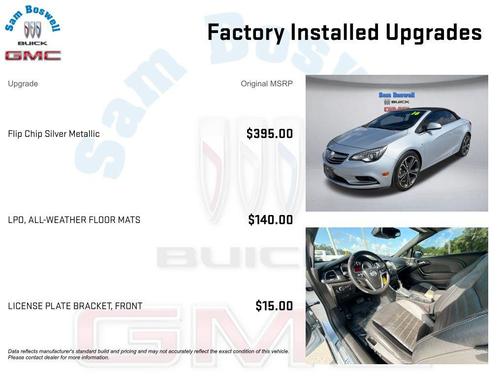 Flip Chip Silver Metallic 2016 Buick Cascada Premium