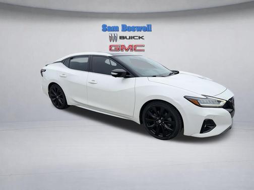 Pearl White Tricoat 2021 Nissan Maxima 3.5 SR